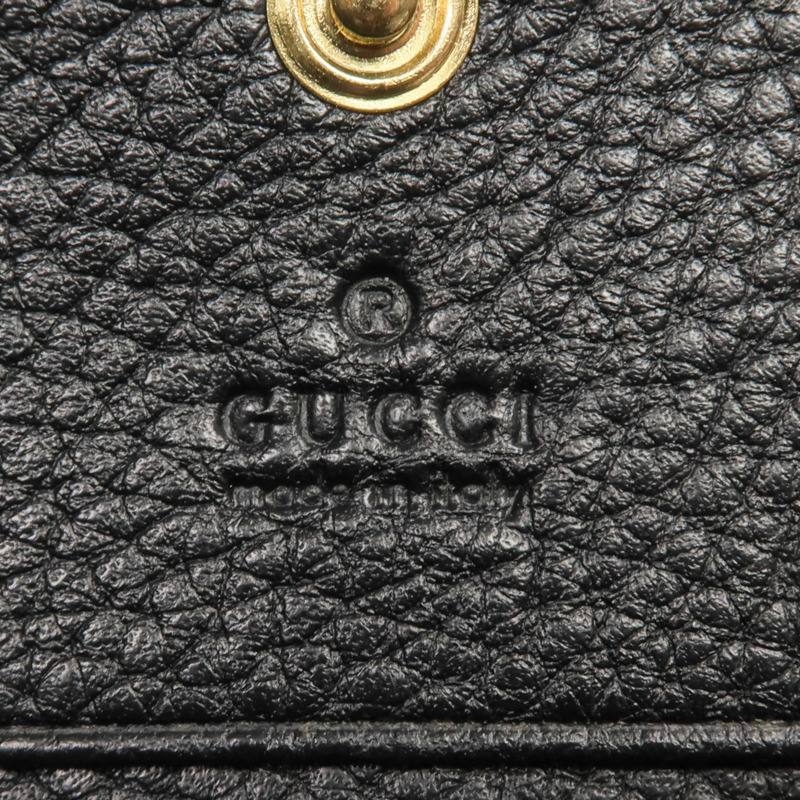 GUCCI 牛皮皮革Wallet金扣錢包-14