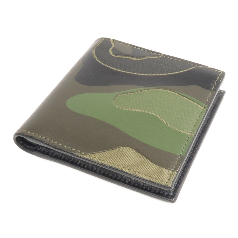 Valentino 牛皮皮革/帆布Wallet錢包-2