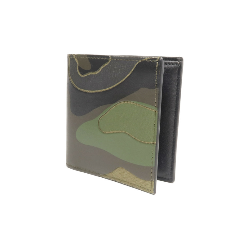 Valentino 牛皮皮革/帆布Wallet錢包-3