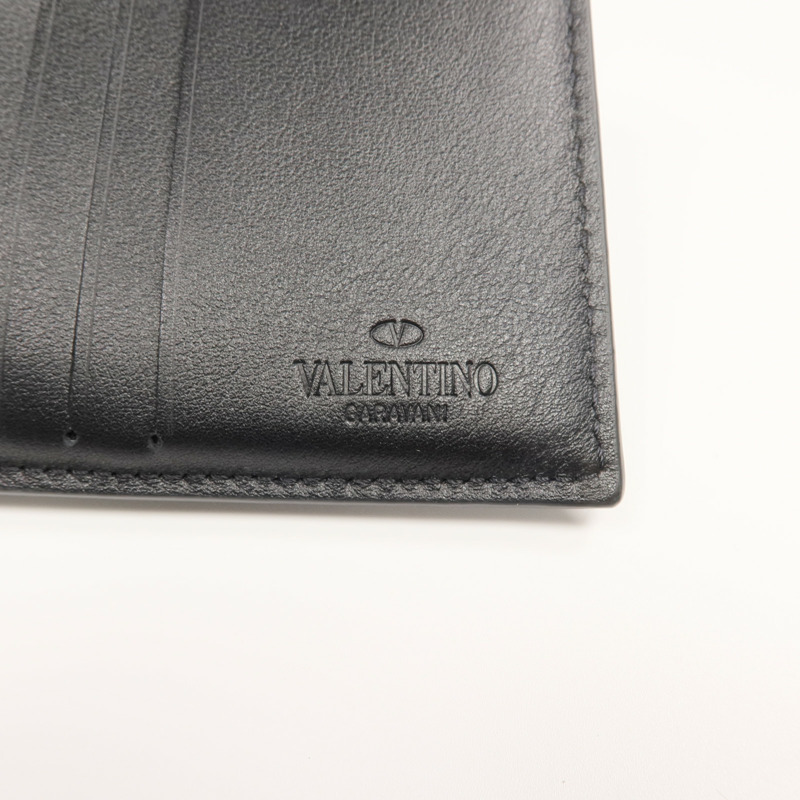 Valentino 牛皮皮革/帆布Wallet錢包-11