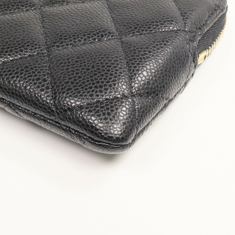 CHANEL 牛皮皮革Card/Coin Case金扣零錢包/卡片套-6