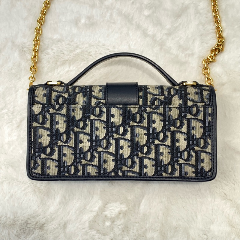 Dior Miss Montaigne Oblique手拿斜孭包 老花款經典🖤-2