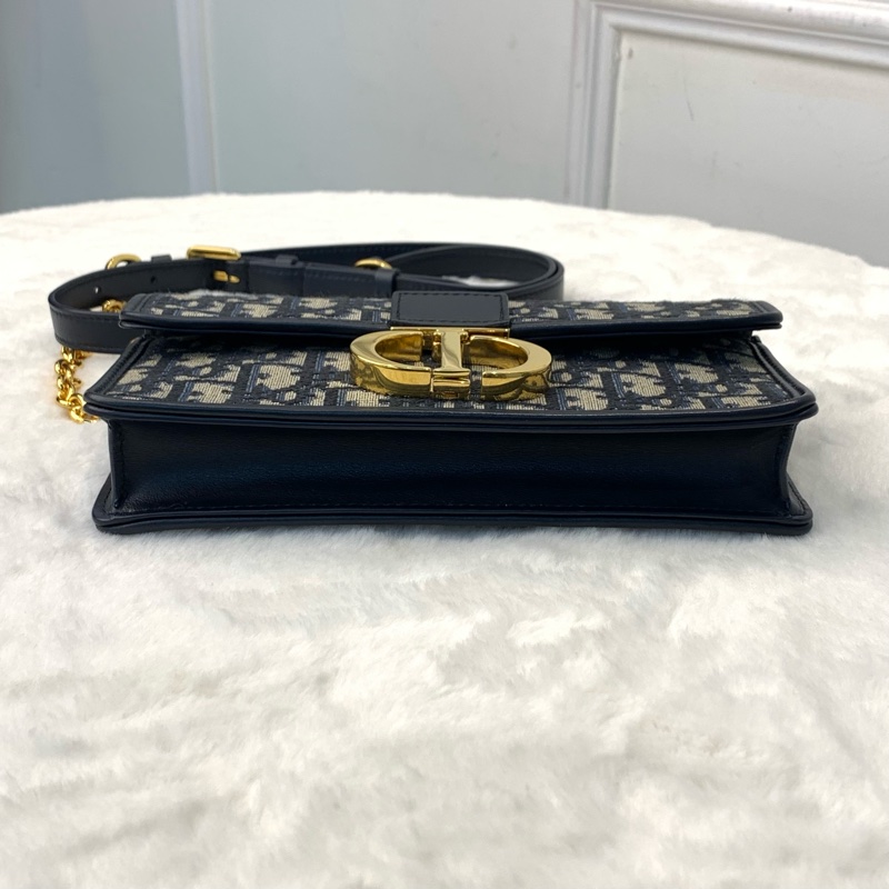 Dior Miss Montaigne Oblique手拿斜孭包 老花款經典🖤-3