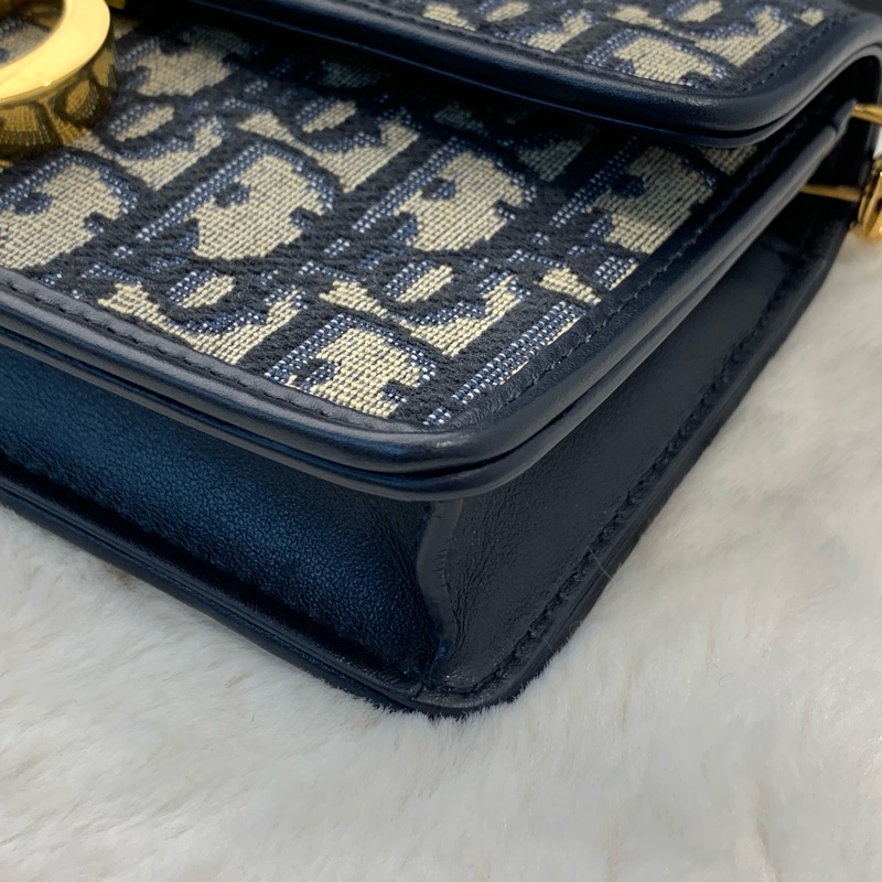 Dior Miss Montaigne Oblique手拿斜孭包 老花款經典🖤-4