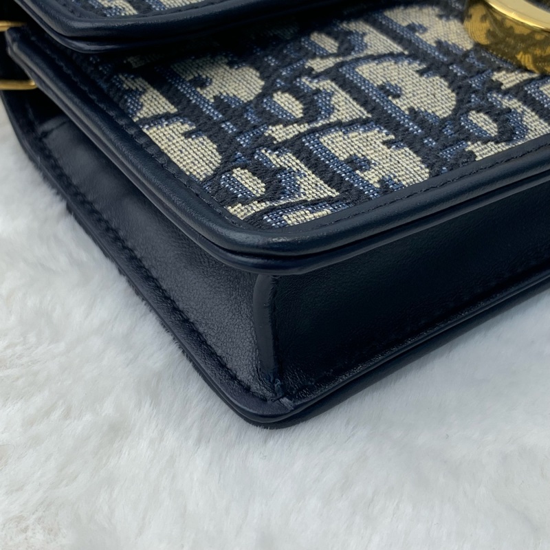 Dior Miss Montaigne Oblique手拿斜孭包 老花款經典🖤-5