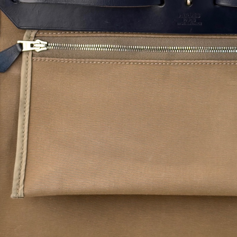 Hermes Herbag 31 奶茶拼色-9