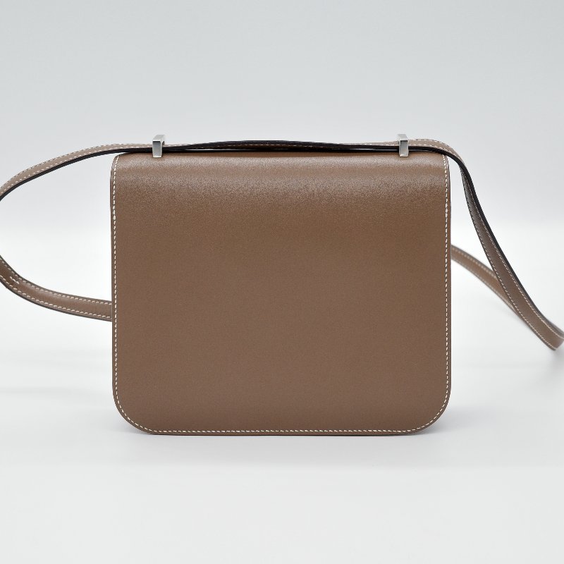 Hermès愛馬仕Constance Mini 大象灰 Epsom 牛皮 肩背包-5