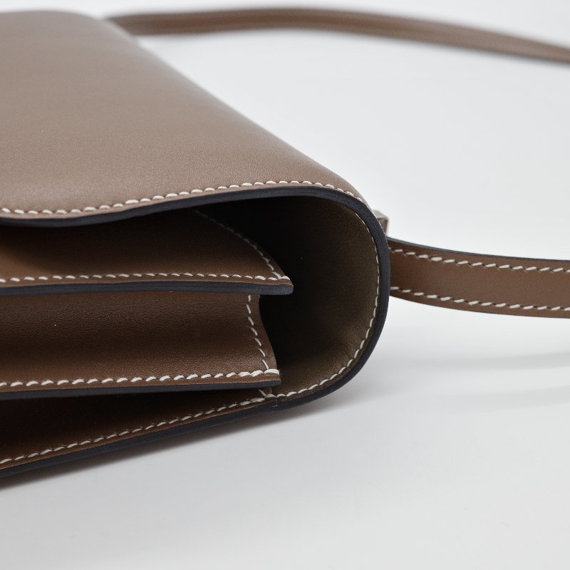 Hermès愛馬仕Constance Mini 大象灰 Epsom 牛皮 肩背包-11