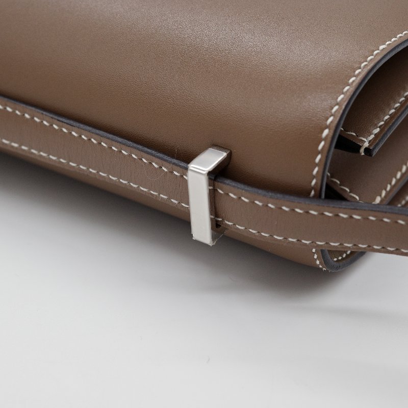 Hermès愛馬仕Constance Mini 大象灰 Epsom 牛皮 肩背包-14