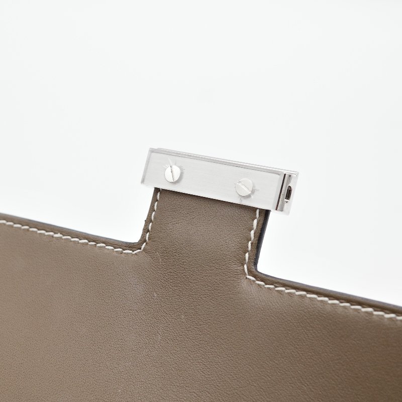 Hermès愛馬仕Constance Mini 大象灰 Epsom 牛皮 肩背包-16