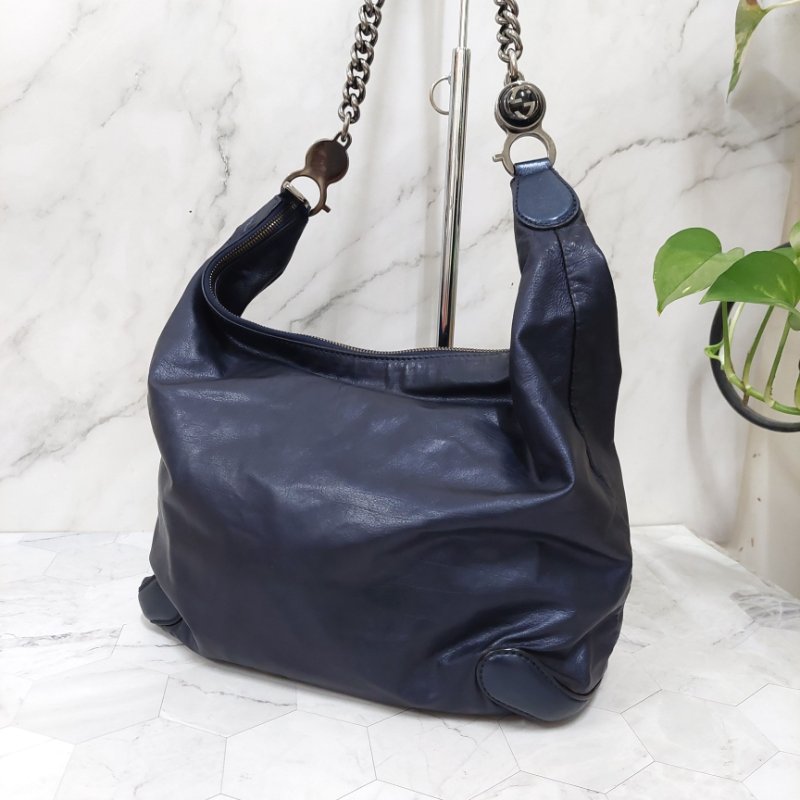 Gucci 🎀實拍 🎀 Vintage  Chain Shoulder Bag-16