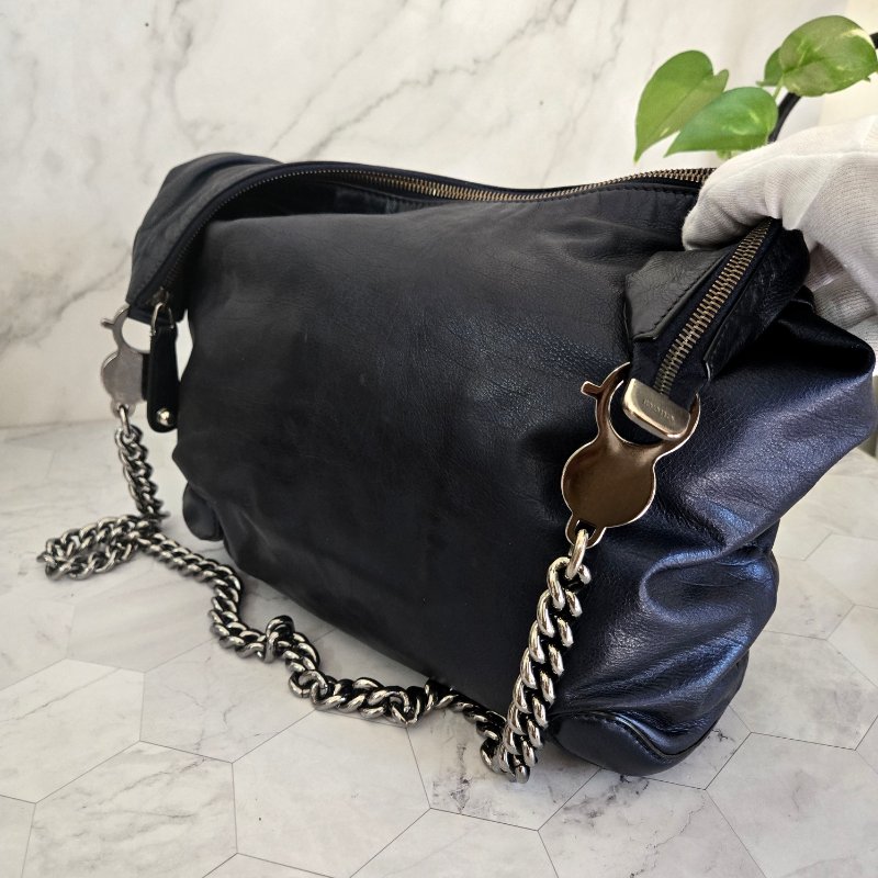 Gucci 🎀實拍 🎀 Vintage  Chain Shoulder Bag-41