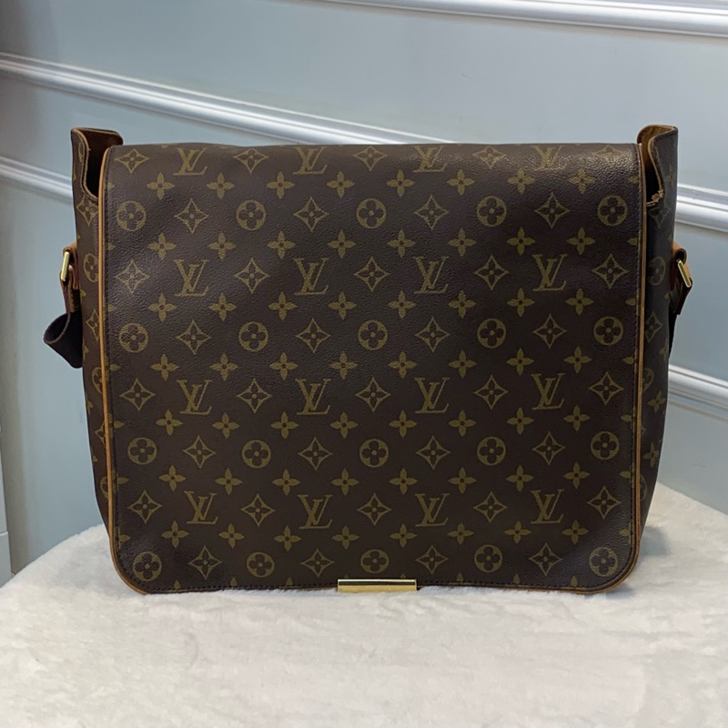 LV老花經典郵差包超大容量📣-0