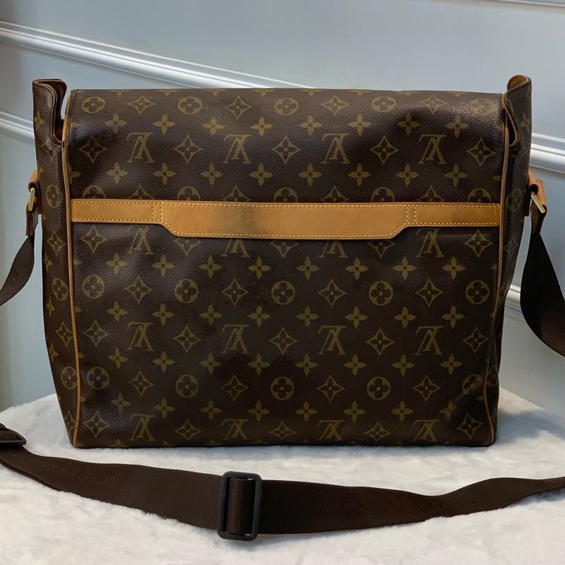 LV老花經典郵差包超大容量📣-1