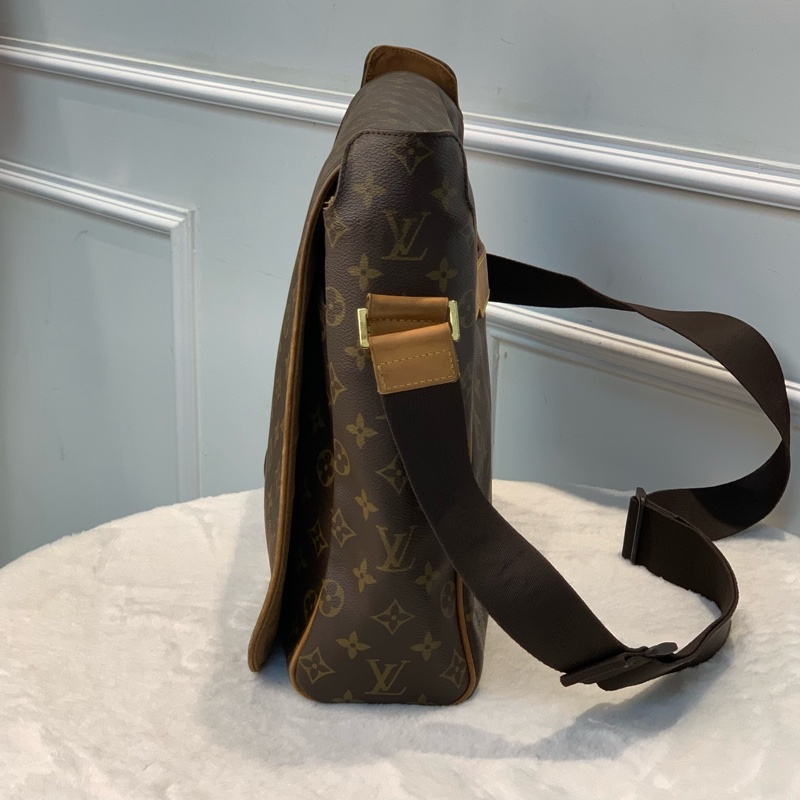 LV老花經典郵差包超大容量📣-2