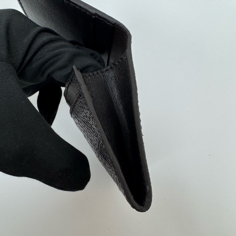 TODS 黑色鱷魚皮卡包 vintage 二手 中古-14