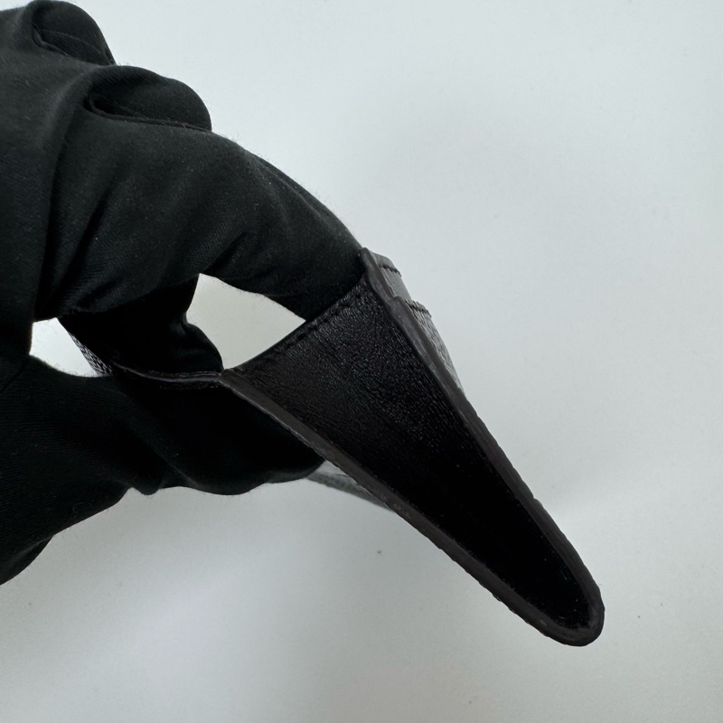 TODS 黑色鱷魚皮卡包 vintage 二手 中古-15