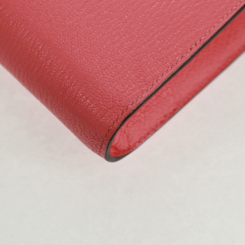 【日本直送】愛馬仕 Click 16 單肩包 Glenemush 粉紅銀色 正品 165658SM-17