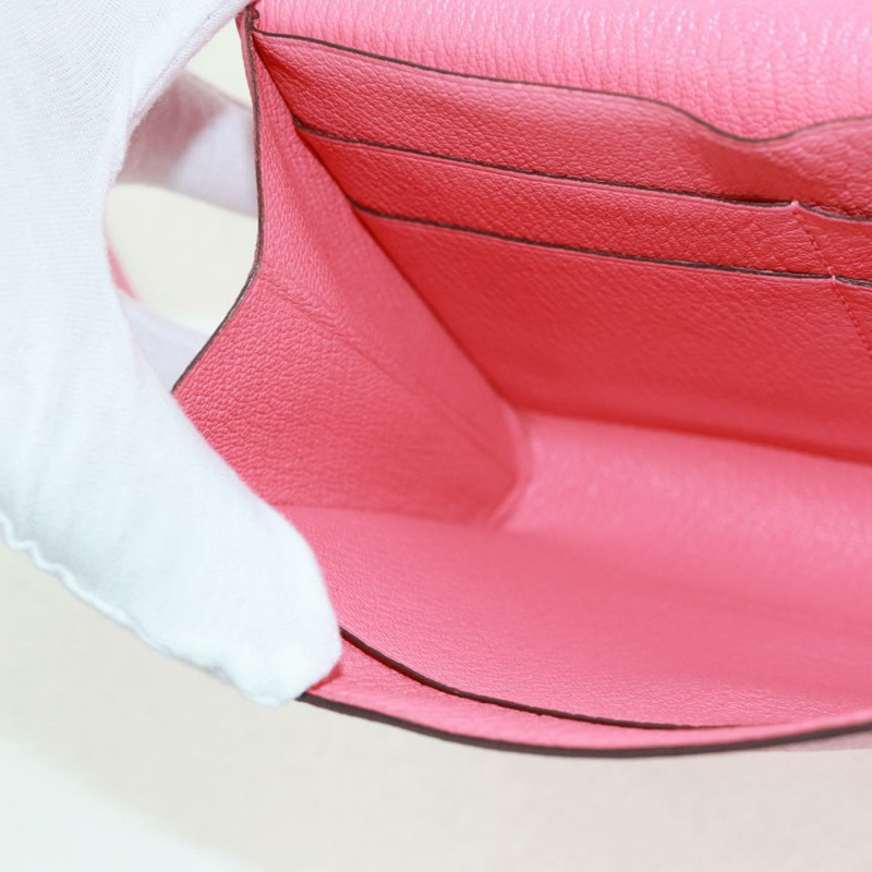 【日本直送】愛馬仕 Click 16 單肩包 Glenemush 粉紅銀色 正品 165658SM-22