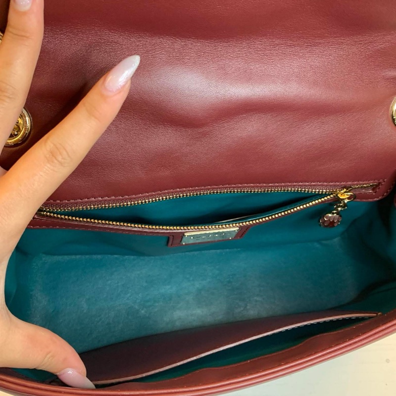 bvlgari serpenti 紅色 蛇頭包 極新-2