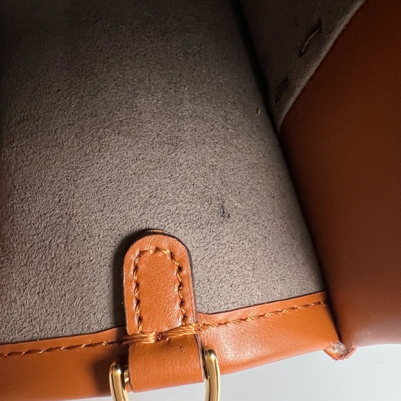 全新品 FENDI Sunshine Shopper 棕色迷你手提肩背包-6