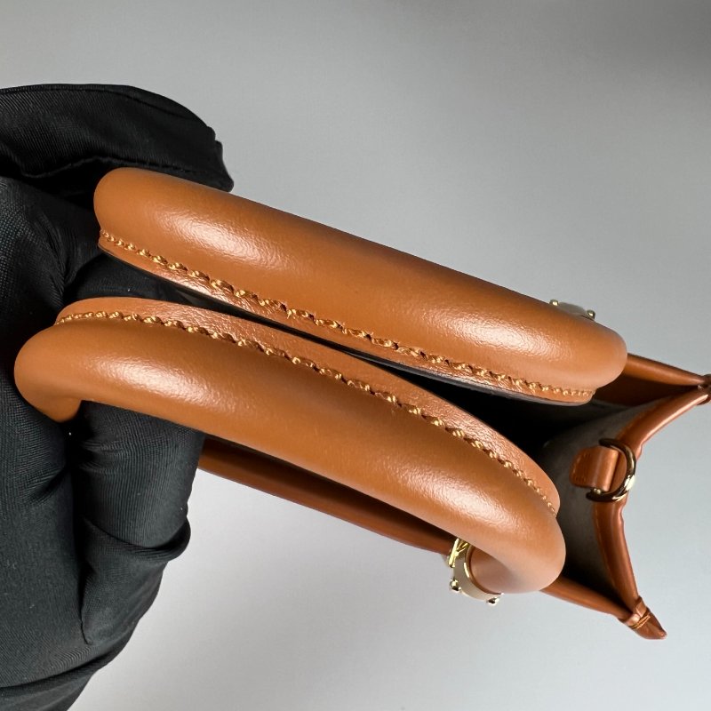 全新品 FENDI Sunshine Shopper 棕色迷你手提肩背包-7