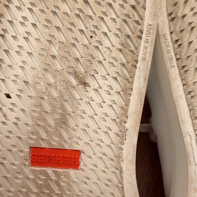 ✨ Hermès Kelley 金扣愛馬仕 白色高筒休閒鞋 金扣設計 ✨-13