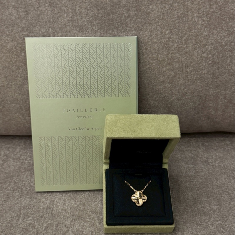 VCA 18k黃金項鍊-4