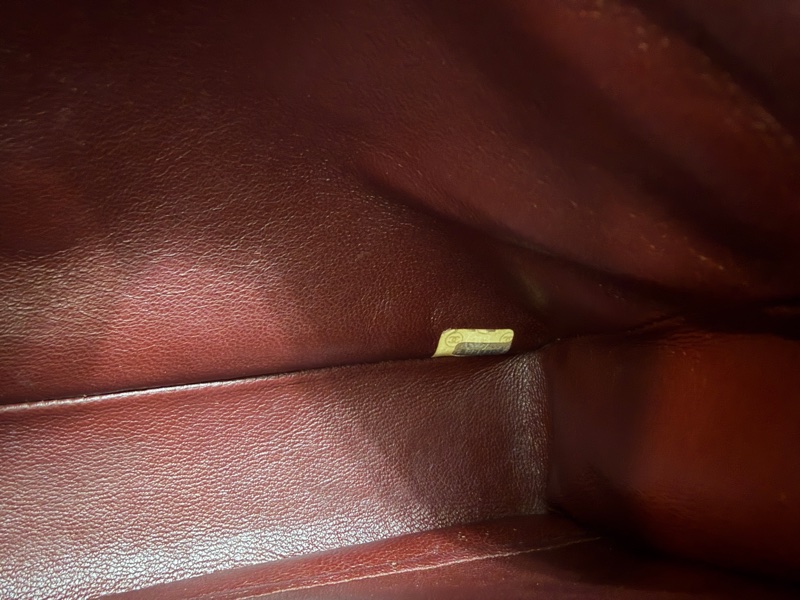 Chanel 黑羊皮金釦Coco25-19