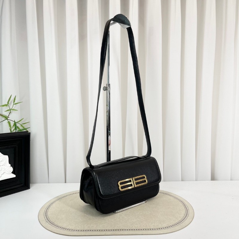 cq smb  （C）Balenciaga巴黎世家  黑金法棍包 Gossip單肩腋下包 內裡整潔 時尚百搭-2