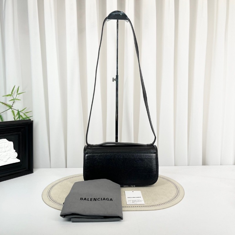 cq smb  （C）Balenciaga巴黎世家  黑金法棍包 Gossip單肩腋下包 內裡整潔 時尚百搭-6