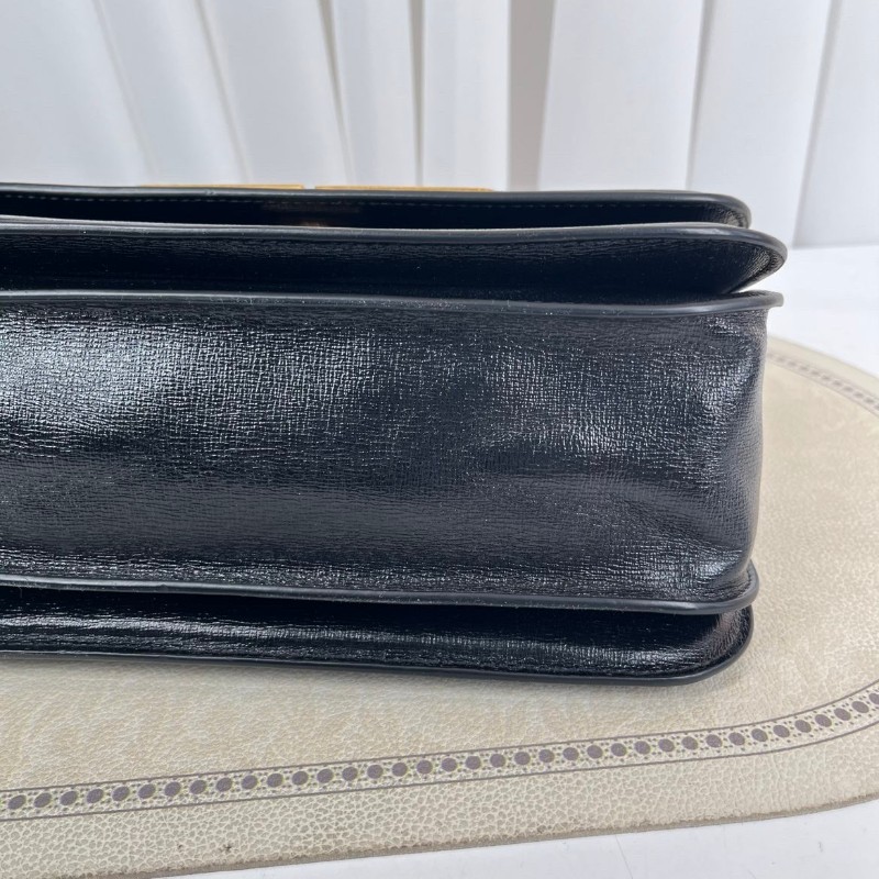 cq smb  （C）Balenciaga巴黎世家  黑金法棍包 Gossip單肩腋下包 內裡整潔 時尚百搭-11