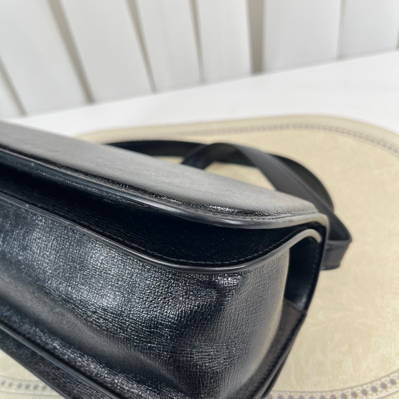 cq smb  （C）Balenciaga巴黎世家  黑金法棍包 Gossip單肩腋下包 內裡整潔 時尚百搭-13