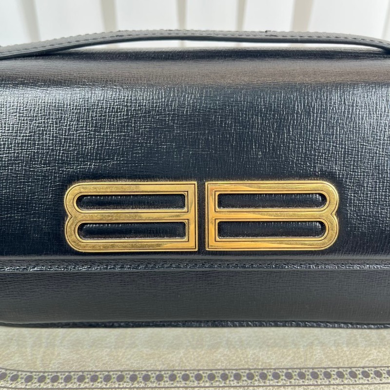 cq smb  （C）Balenciaga巴黎世家  黑金法棍包 Gossip單肩腋下包 內裡整潔 時尚百搭-24