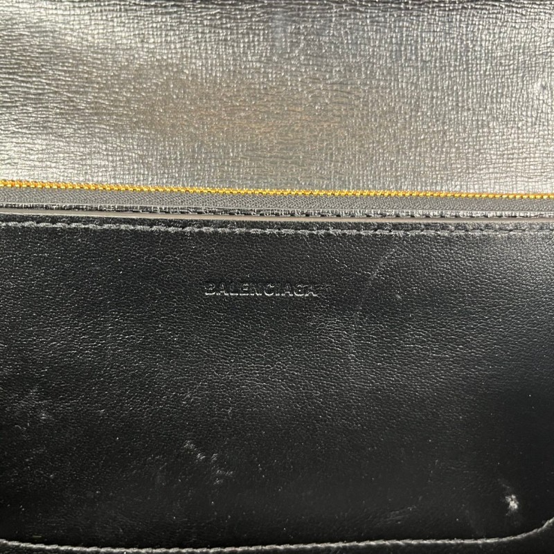 cq smb  （C）Balenciaga巴黎世家  黑金法棍包 Gossip單肩腋下包 內裡整潔 時尚百搭-25