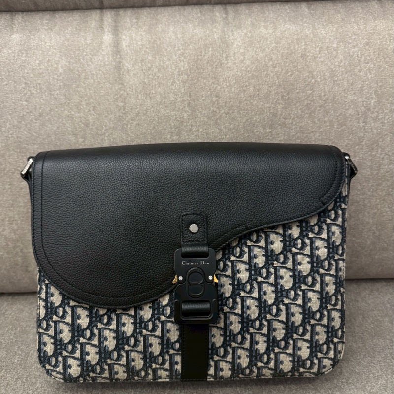 DIOR saddle馬鞍郵差包-0