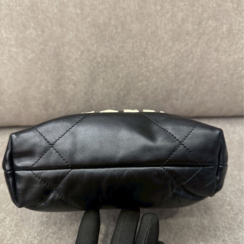 香奈兒22bag mini黑白-7
