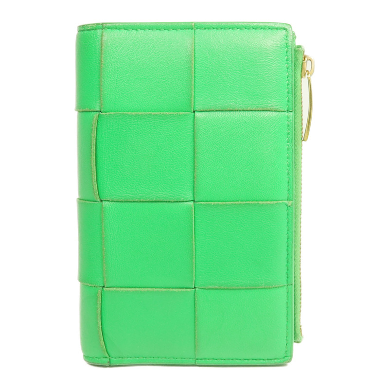 BOTTEGA VENETA 羊皮皮革Wallet金扣錢包-0