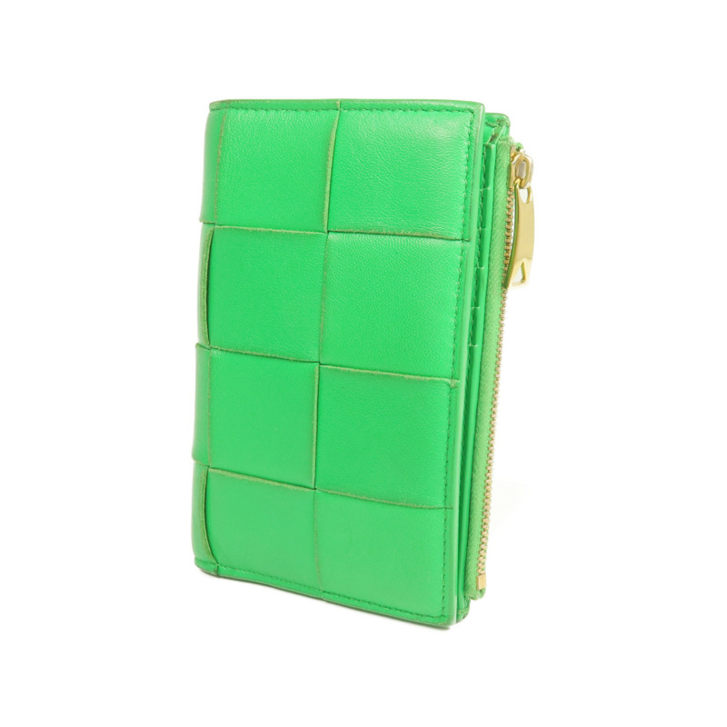 BOTTEGA VENETA 羊皮皮革Wallet金扣錢包-2