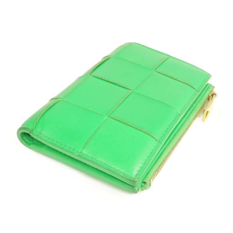 BOTTEGA VENETA 羊皮皮革Wallet金扣錢包-3