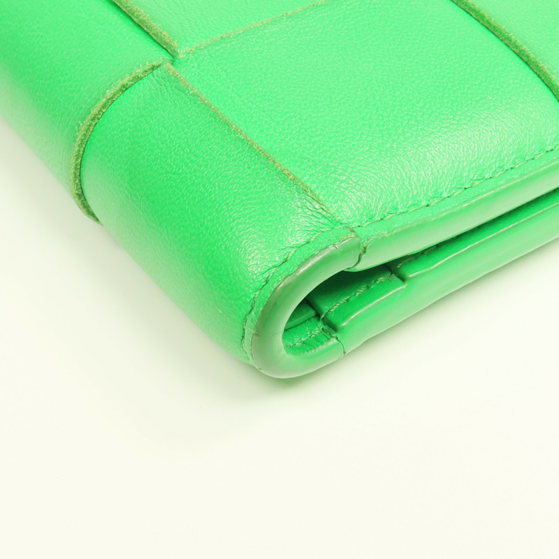 BOTTEGA VENETA 羊皮皮革Wallet金扣錢包-7