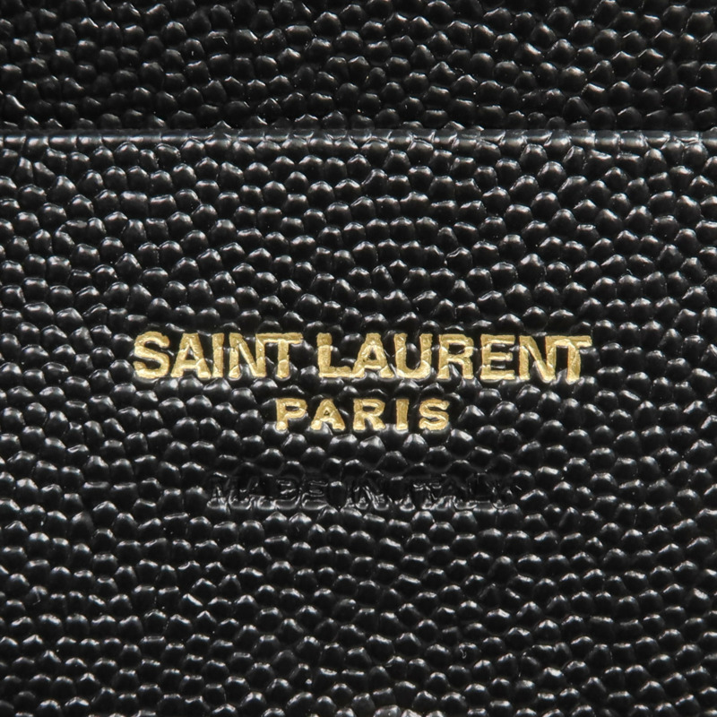 SAINT LAURENT 牛皮皮革Wallet金扣錢包-11