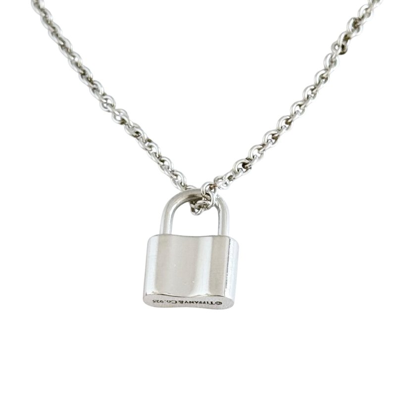 TIFFANY & CO. 1837 純銀 鎖頭 頸鏈-3