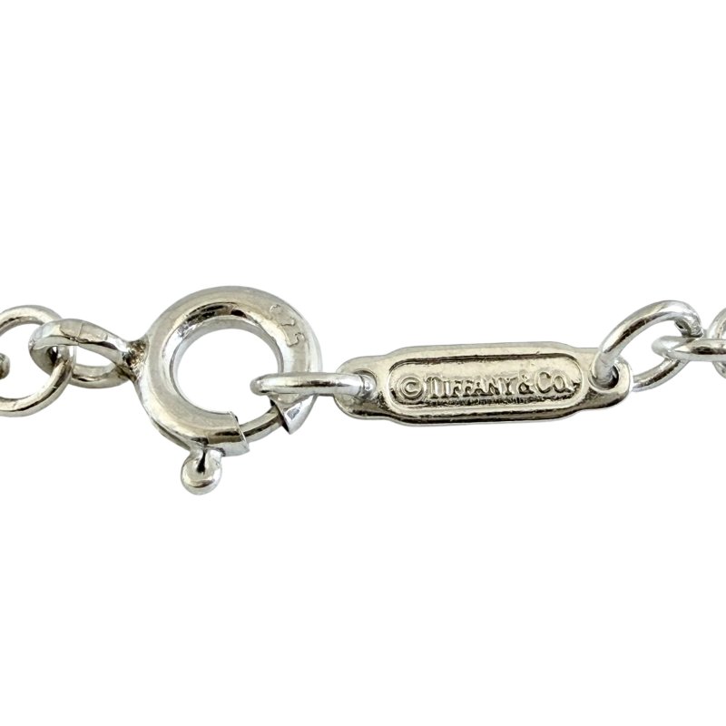 TIFFANY & CO. 1837 純銀 鎖頭 頸鏈-6