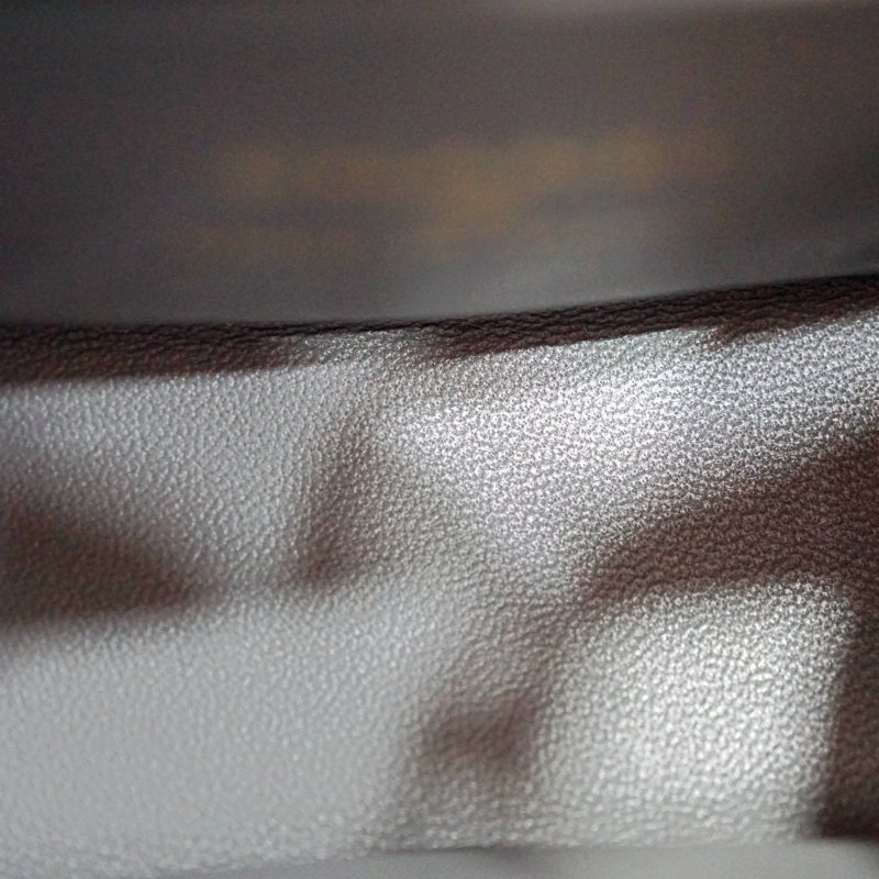 CHANEL 香奈兒 灰色迷你金扣手抦斜背包 晶片款-11