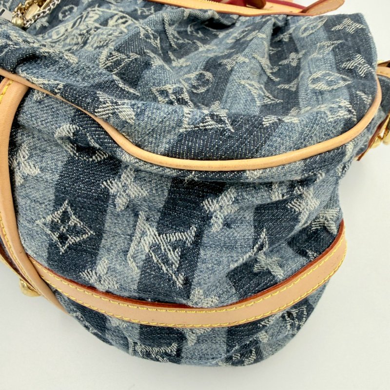 LV牛仔原花帆布限定手提側背包M95336-11