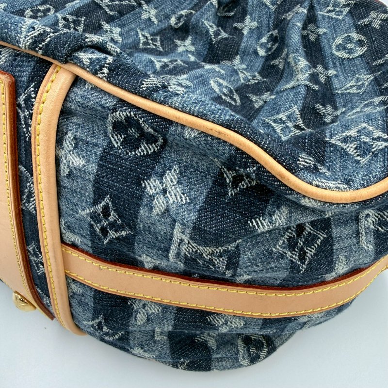 LV牛仔原花帆布限定手提側背包M95336-13