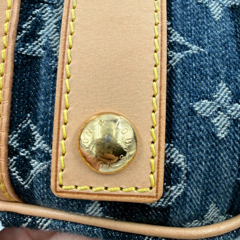 LV牛仔原花帆布限定手提側背包M95336-19