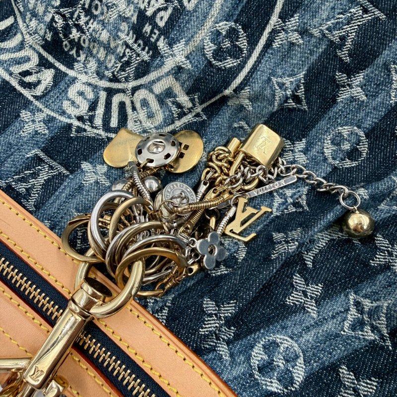 LV牛仔原花帆布限定手提側背包M95336-21