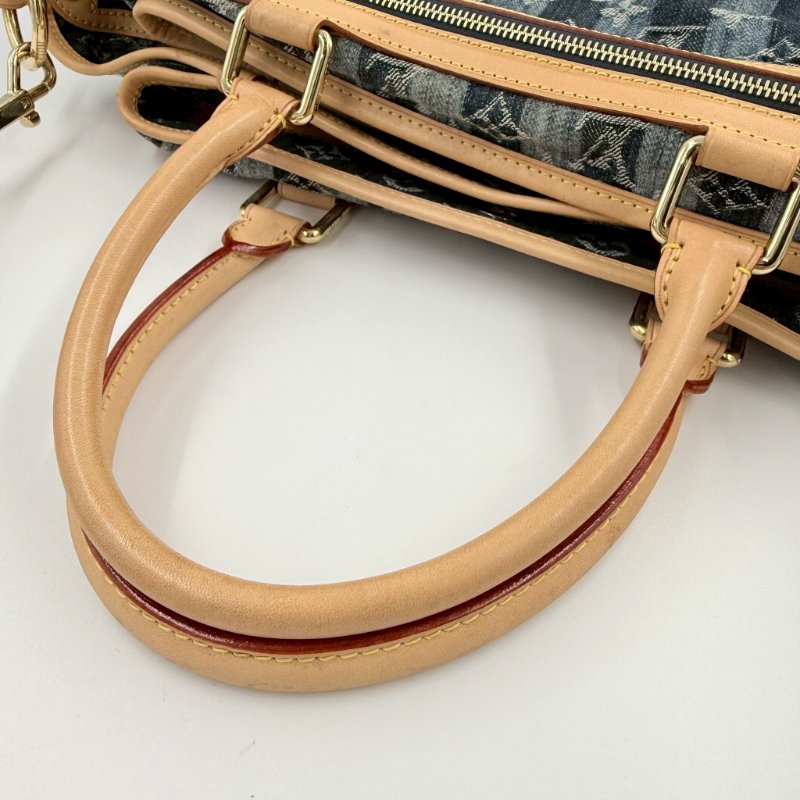 LV牛仔原花帆布限定手提側背包M95336-22